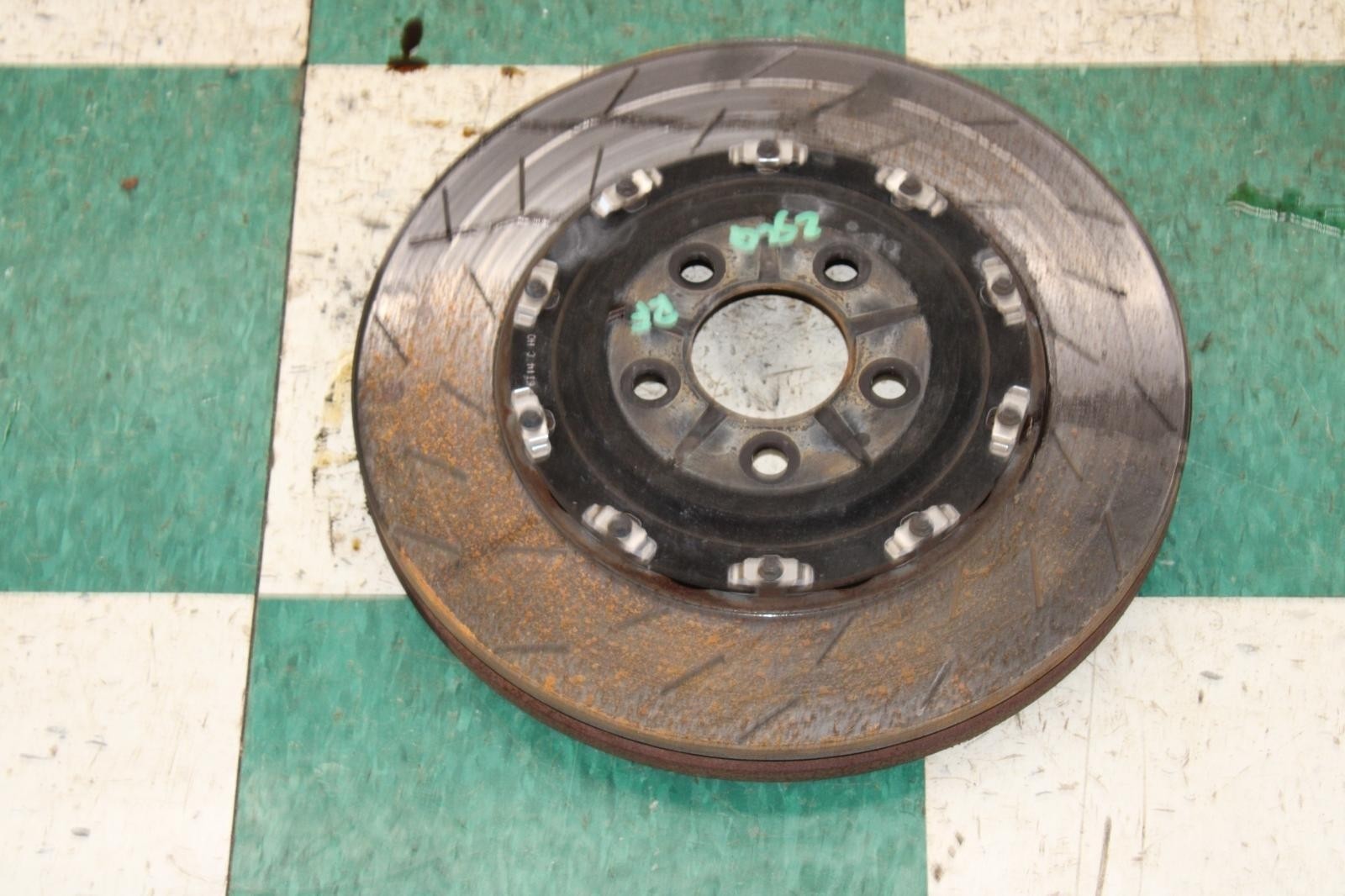 Single 15-23 Challenger 6.2L Hellcat Front LH Or RH Two 2 Piece Brake Rotor OE