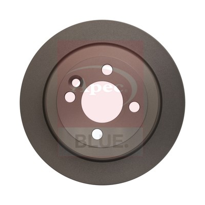 2x Brake Discs Pair Solid fits MINI CONVERTIBLE COOPER R57 1.6D Rear 09 to 13