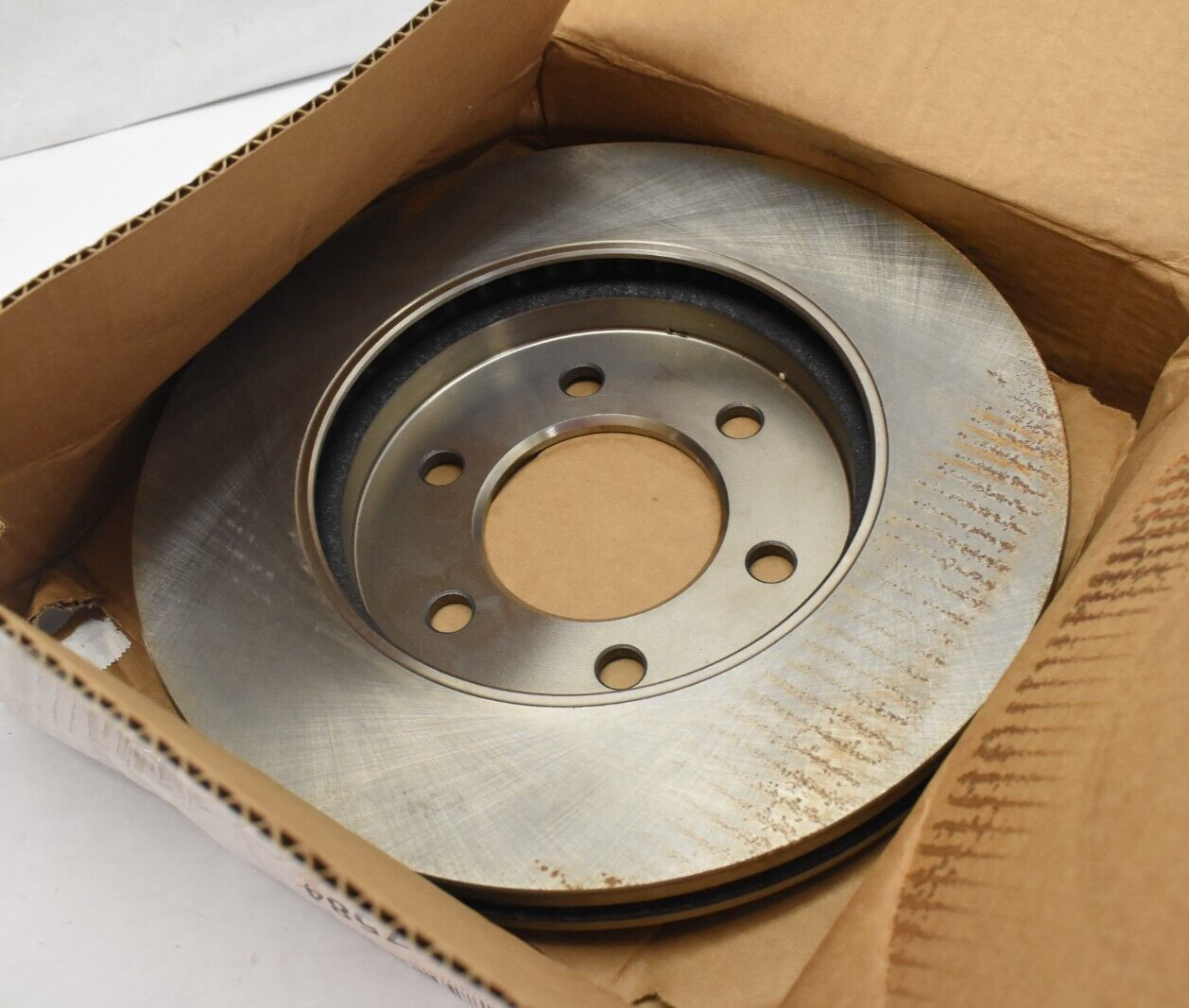Slotted Dimpled Vented Front Disc Brake Rotors Cast Iron Brake Disc Steel 7584