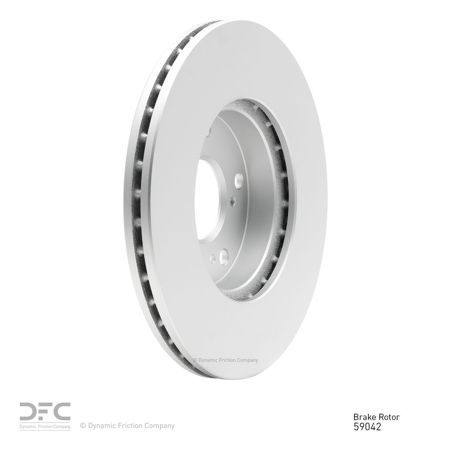 Dynamic Friction 604-59042 Disc Brake Rotor For Select 98-21 Acura Honda Models