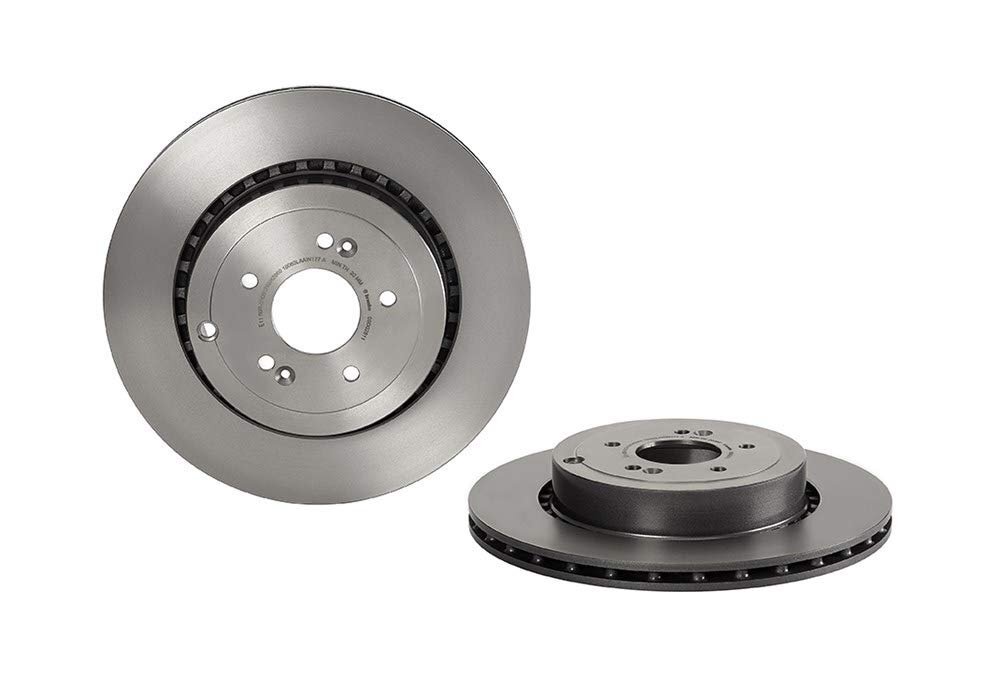 Brembo 09.D028.11 UV Coated Pillar Vented Brake Rotor GENESIS/KIA OE# 58411J5500