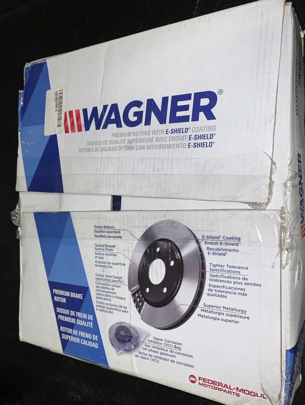 Disc Brake Rotor Front Wagner BD126060E fits 01-07 Toyota Highlander