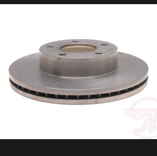 Disc Brake Rotor Pair Front IKT 52669 083-2556 fits 92-95 Mazda MPV Rotors