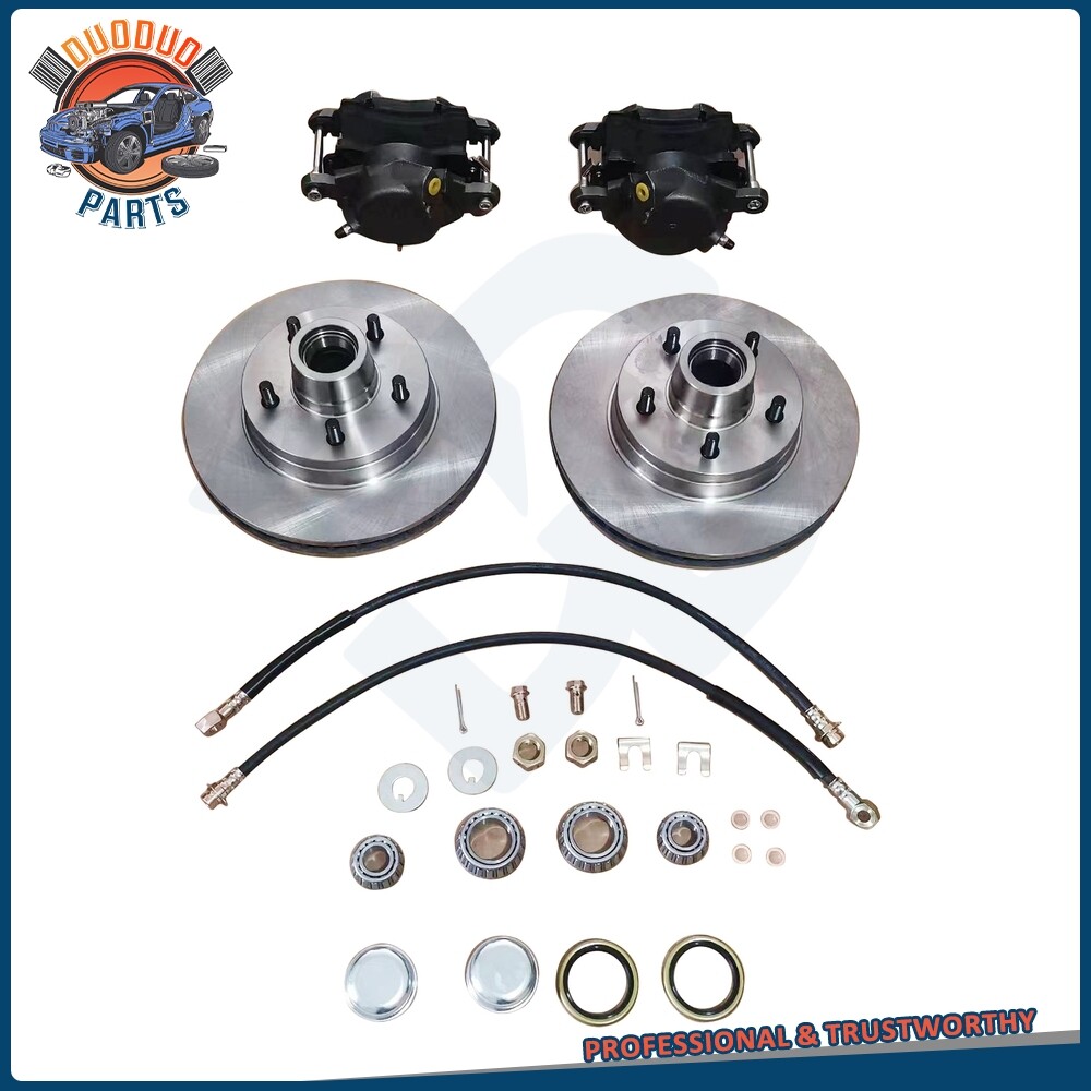 Squarebody Disc Brake Spindle Components 1.25″ Rotor 5 Lug For 1973-87 Chevy C10