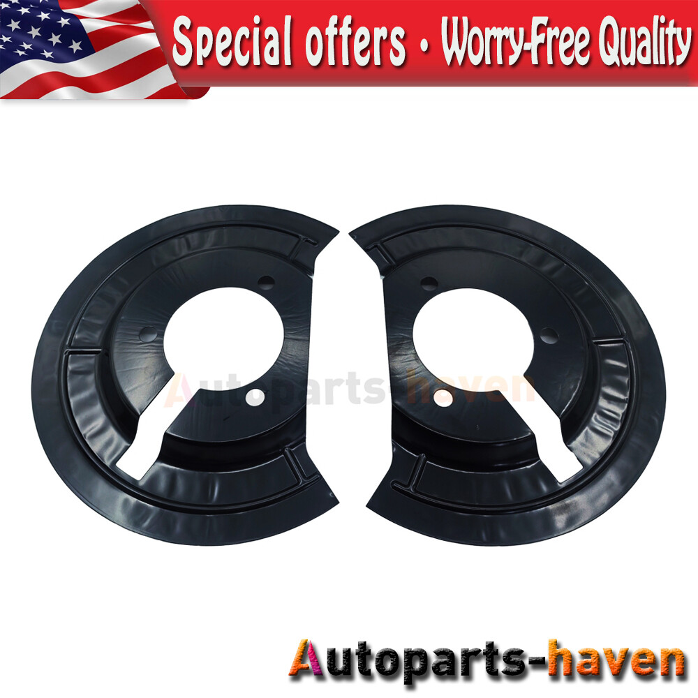 2x Front Brake Dust Shields 924-684 for 2002-2019 Dodge Ram Truck 1500 Classic