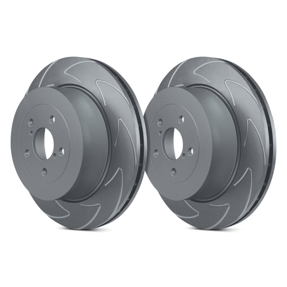 For Toyota Tundra 07-21 Brake Rotors EBC Blade Sport High Carbon Slotted 1-Piece