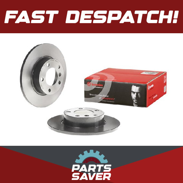 2x Brake Discs Pair Solid fits BMW Z3 E36 1.9 Front 95 to 03 286mm Set Brembo