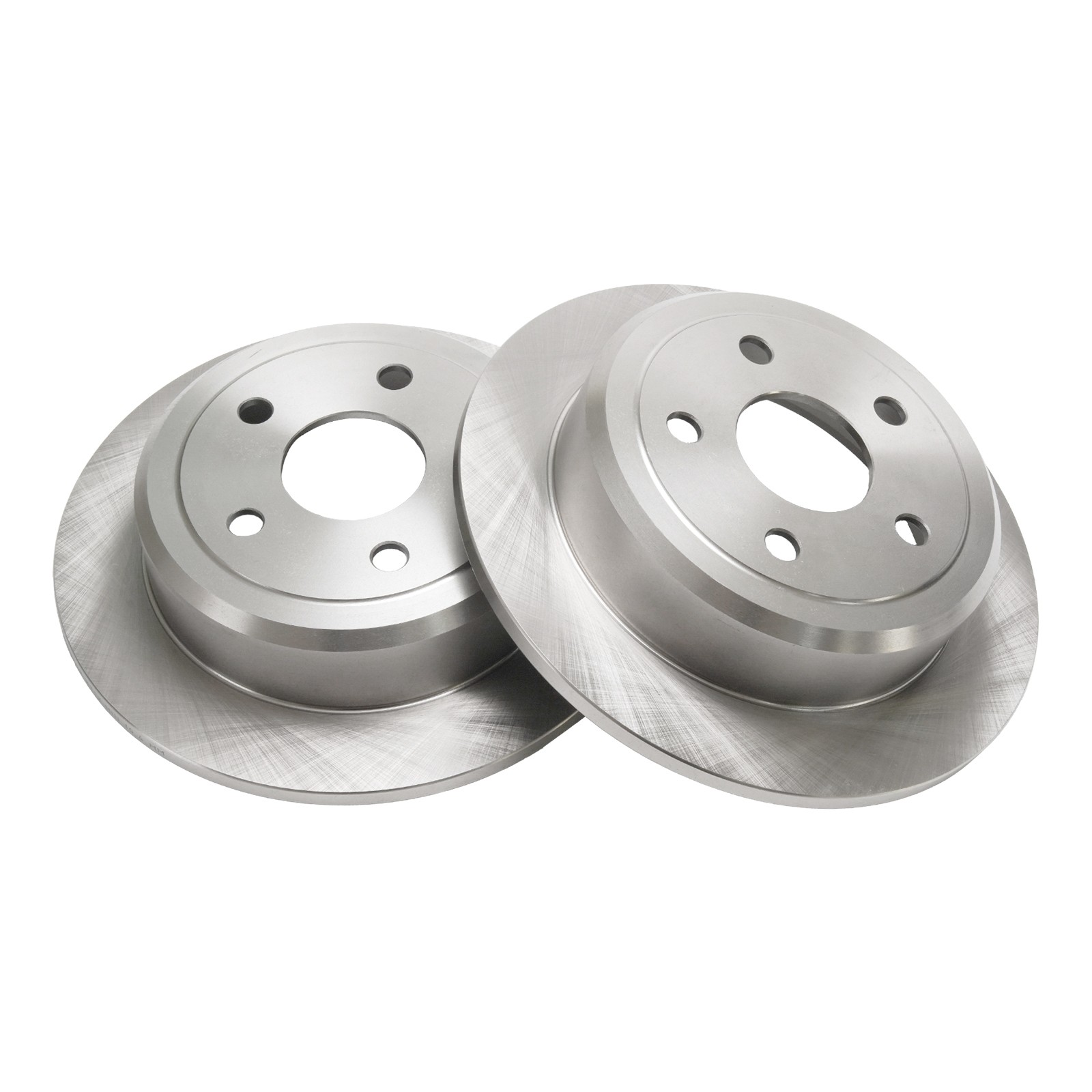 Pair Rear Brake Rotors Solid G3000 Fits 2007-2017 Jeep Wrangler 2018 JK 780519