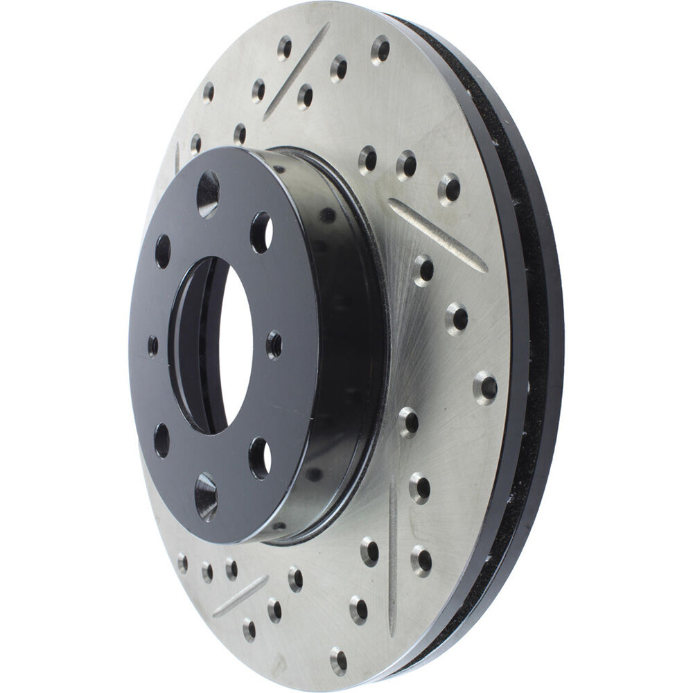 StopTech 127.40023R Front Right Drilled Disc Brake Rotor for 1990-00 Honda Civic