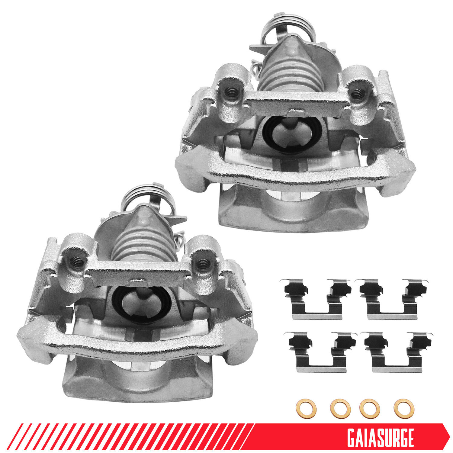 Rear Disc Brake Calipers w/Bracket for Chevrolet Malibu Cobalt HHR Pontiac G6 G5