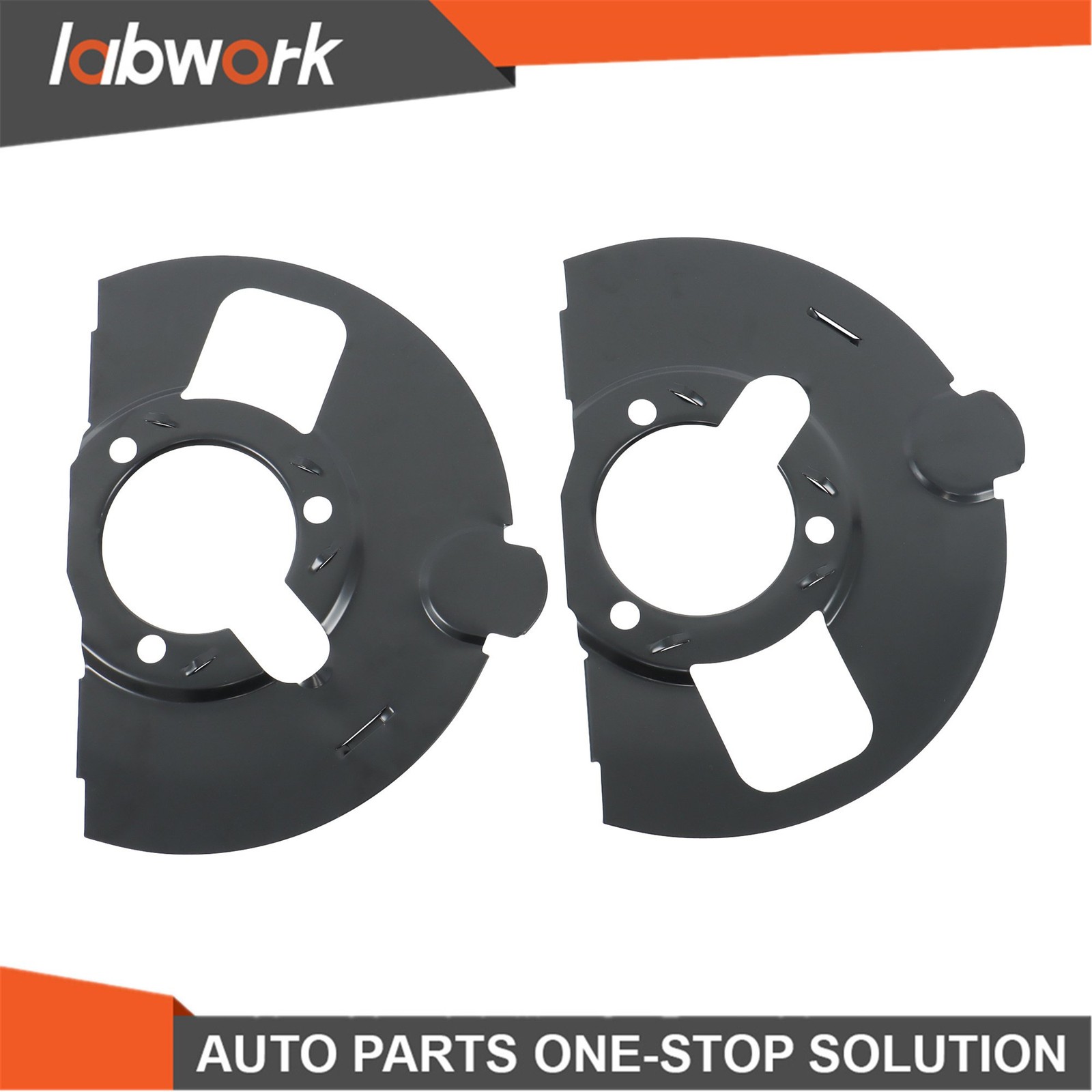 Labwork Front LH & RH Brake Dust Shields For Cadillac Escalade 2015 2016-2020