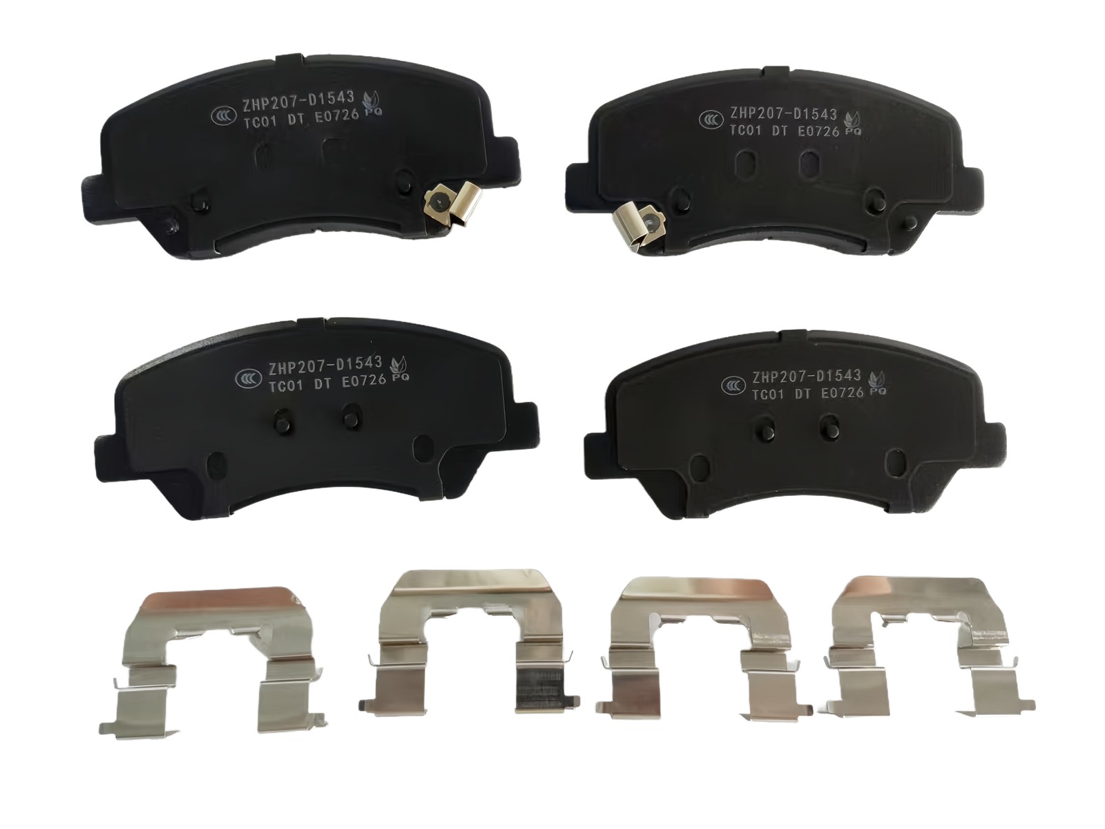 280mm Front 262mm Rear Rotor&Brake Pad fit Hyundai Elantra 2013 2014 2015 2016