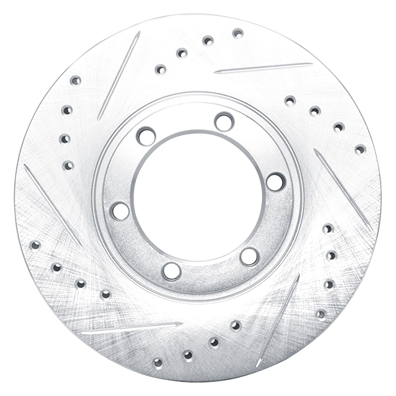 For Isuzu Rodeo 91-94 Brake Rotor eLINE Drilled & Slotted 1-Piece Front Driver
