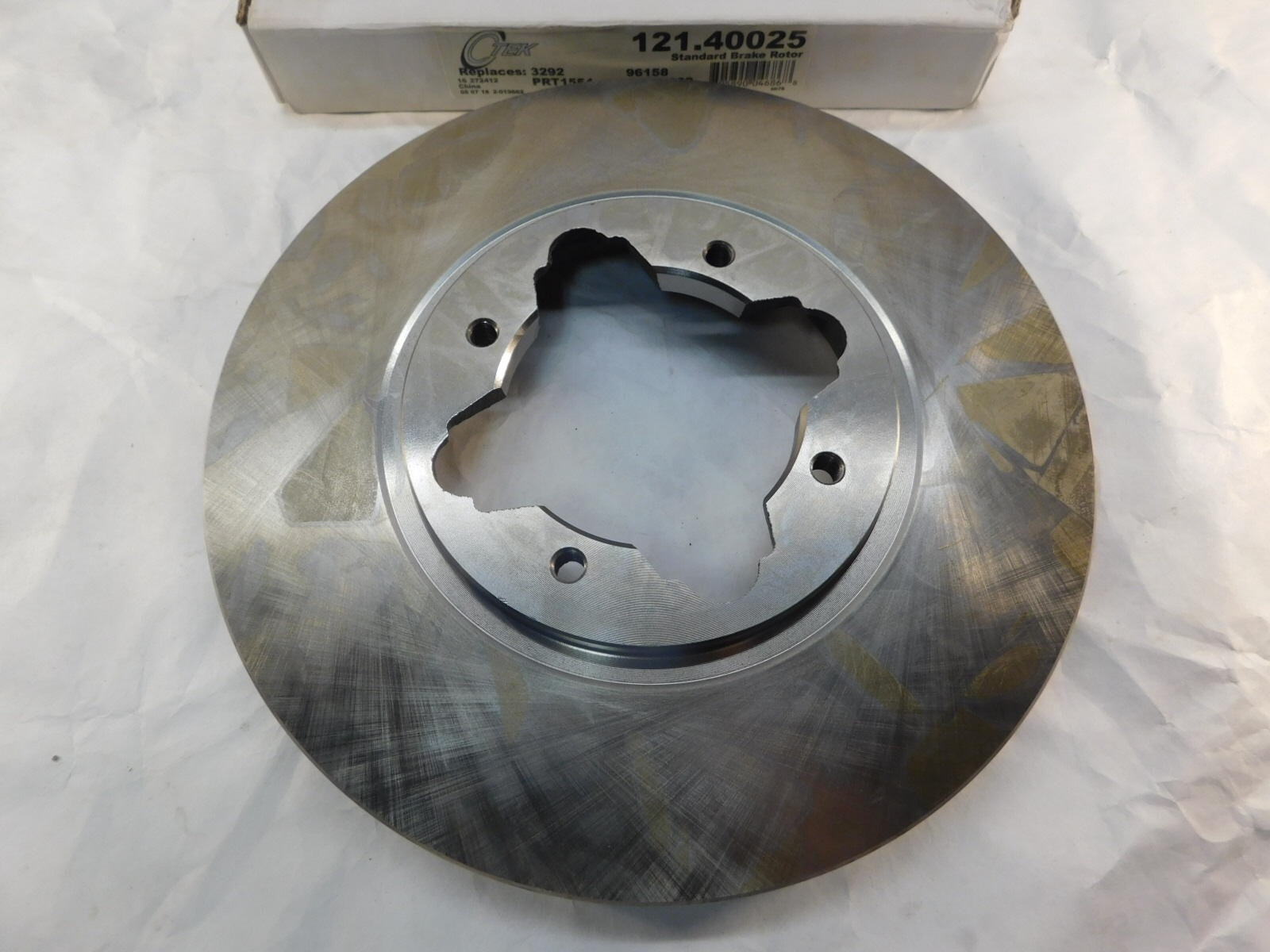 C-TEK by Centric Front Brake Disc 121.40025 for HONDA Accord 1991-1997