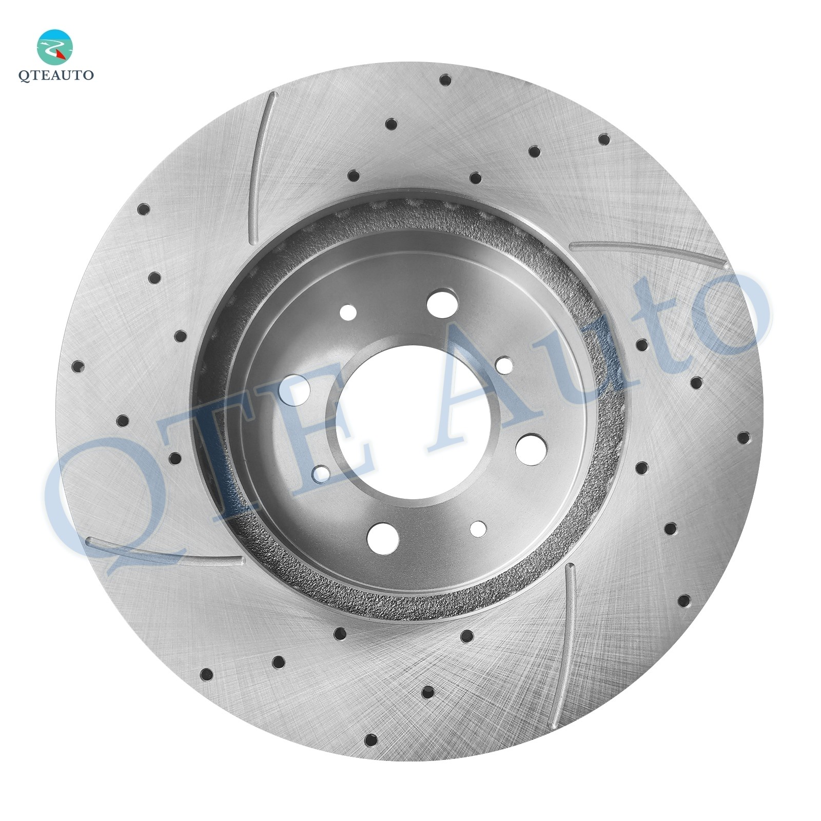 4P Front 262mm-Rear 239mm Drilled Brake Rotors For 1994 1995 Honda Civic DEL SOL