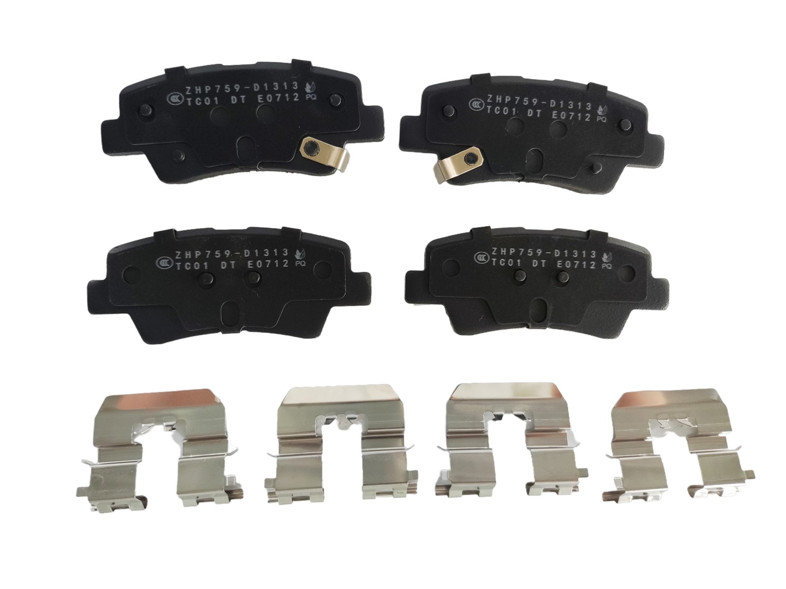 280mm Front 262mm Rear Rotor&Brake Pad fit Hyundai Elantra 2013 2014 2015 2016