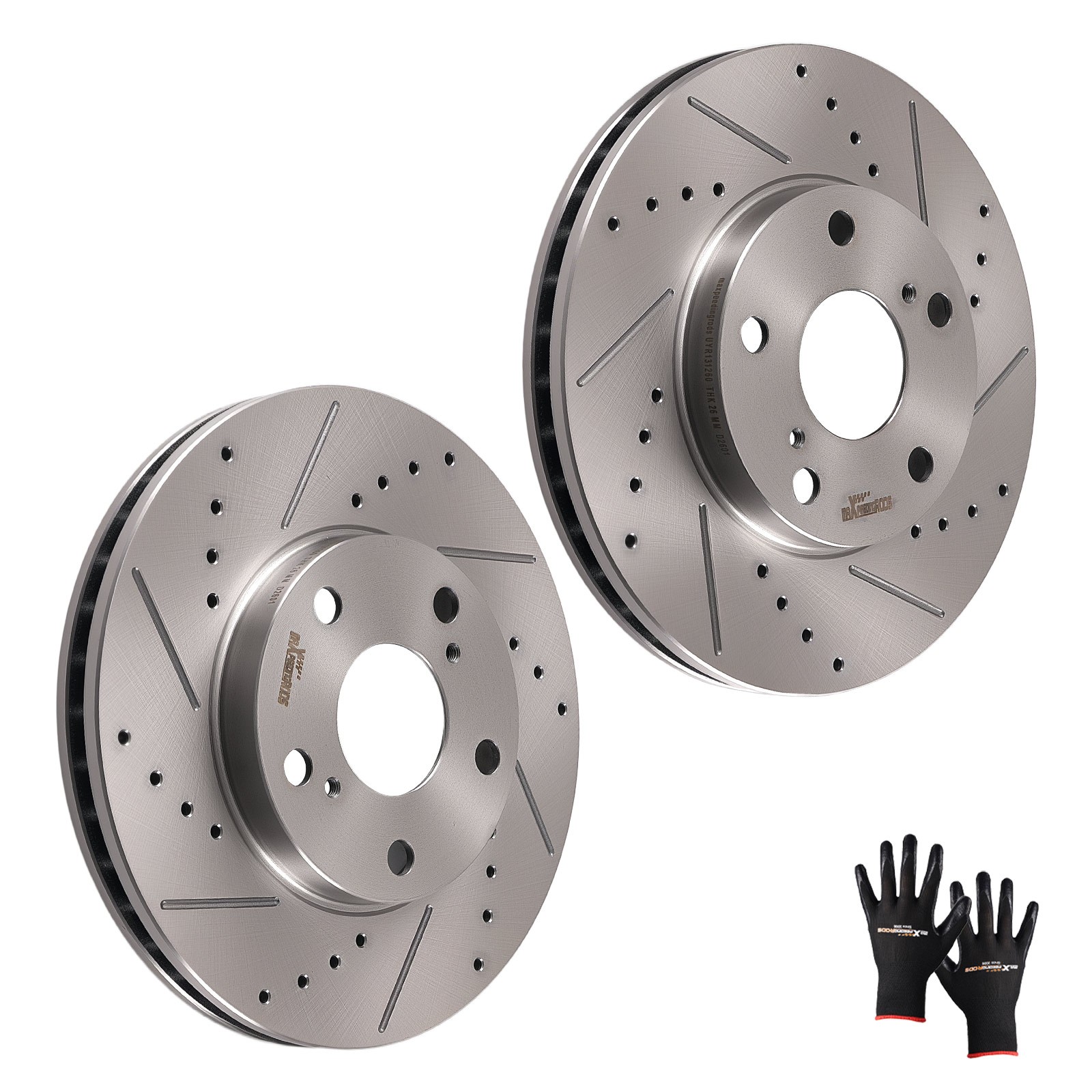 Front Left&Right Side Brake Rotors for Toyota Avalon Camry Sienna Solara S31050