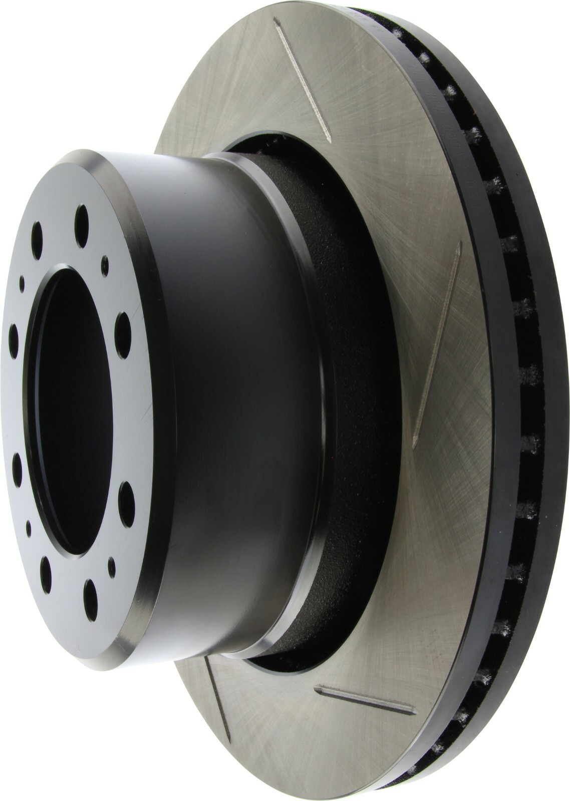 StopTech Sport Slotted 1-Piece Rear Driver Side Brake Rotor for 11-18 Ram 3500