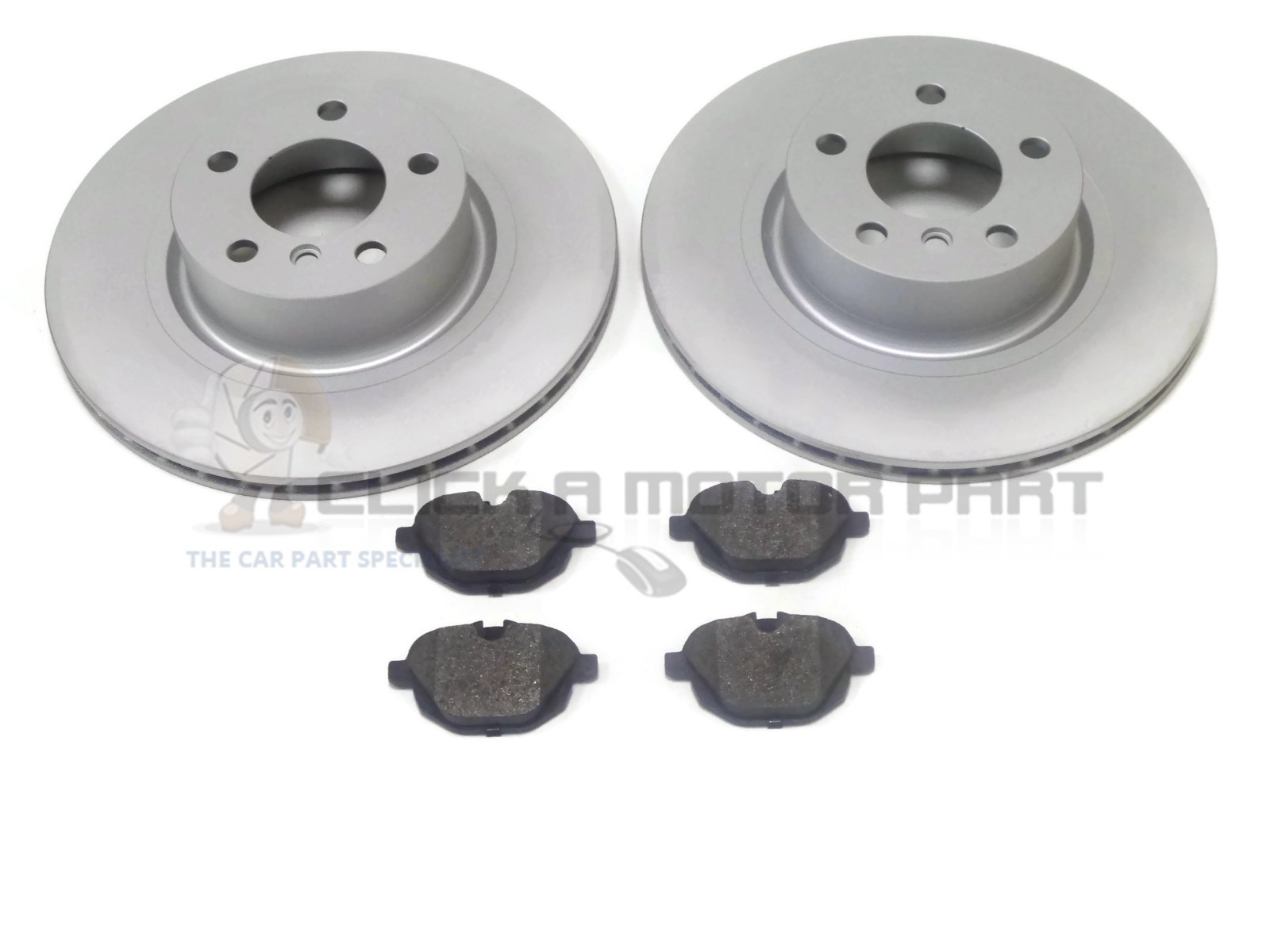 Mintex Rear 2 Brake Discs And Pads New Set For BMW X3 (F25) 2011-2017