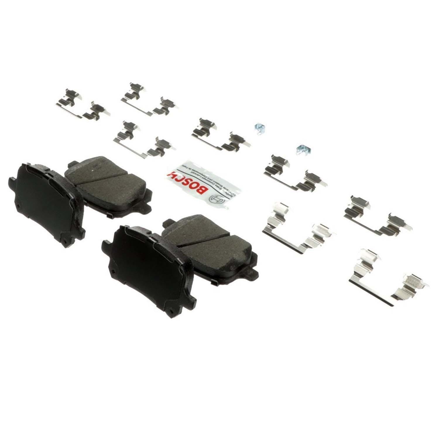Bosch OEM Front & Rear Ceramic Brake Pads Kit For 2000-2001 Lexus ES300