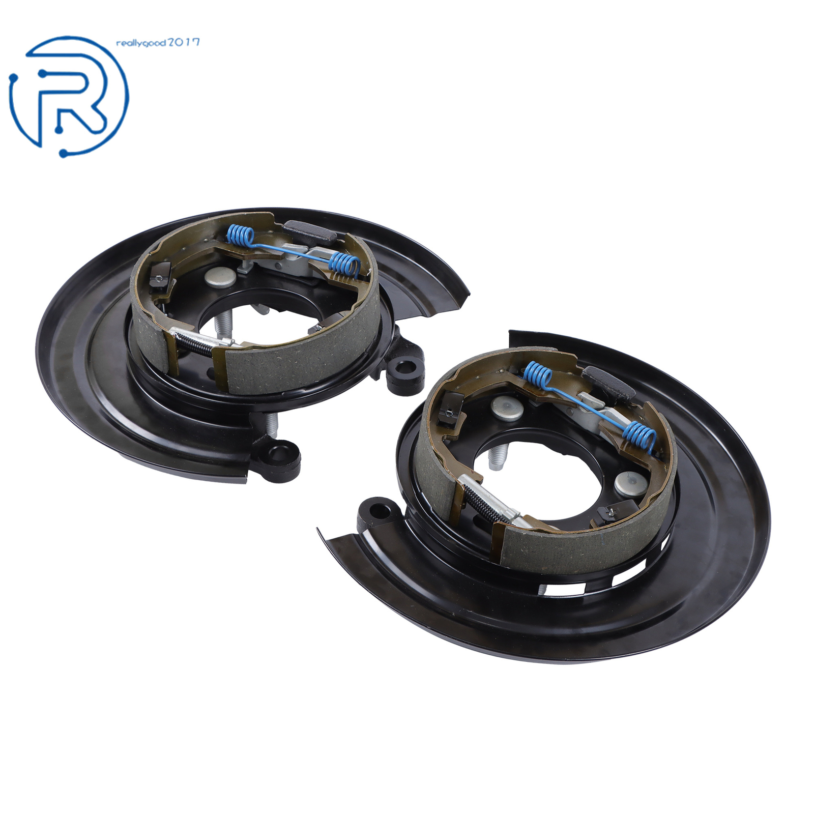 Rear Left and Right Loaded Brake Backing Plate For Ford F-Series 2005-12 926-272