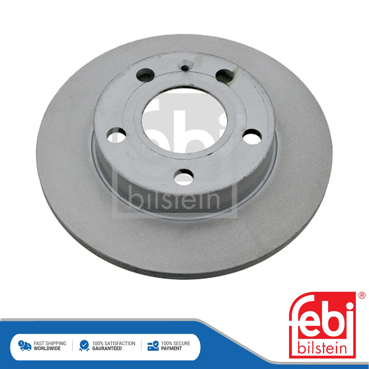 Fits Audi A4 2000-2009 Brake Discs Rear Febi 895615601A