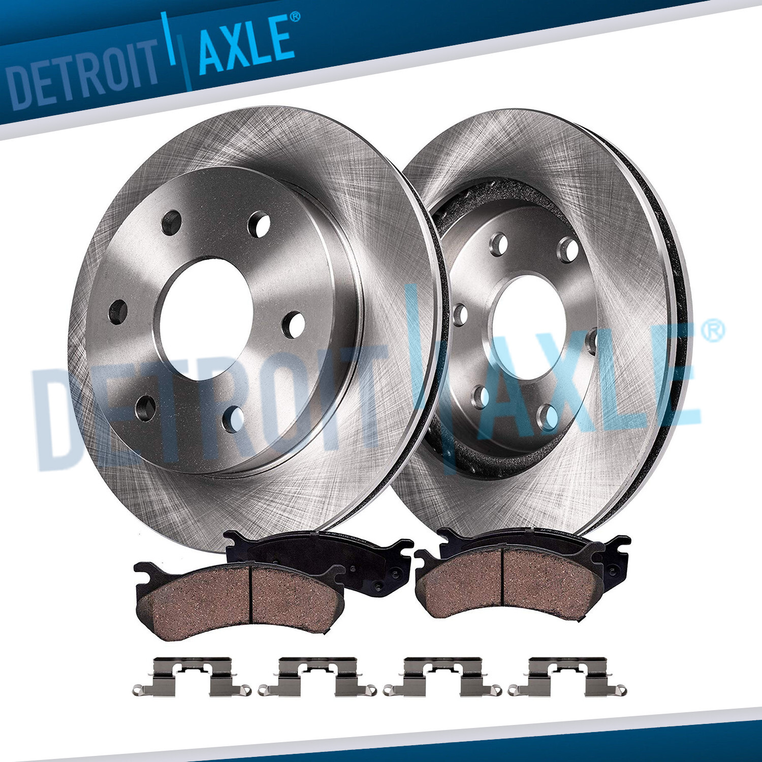 Rear Disc Rotors Ceramic Brake Pads for Nissan Xterra Frontier Suzuki Equator