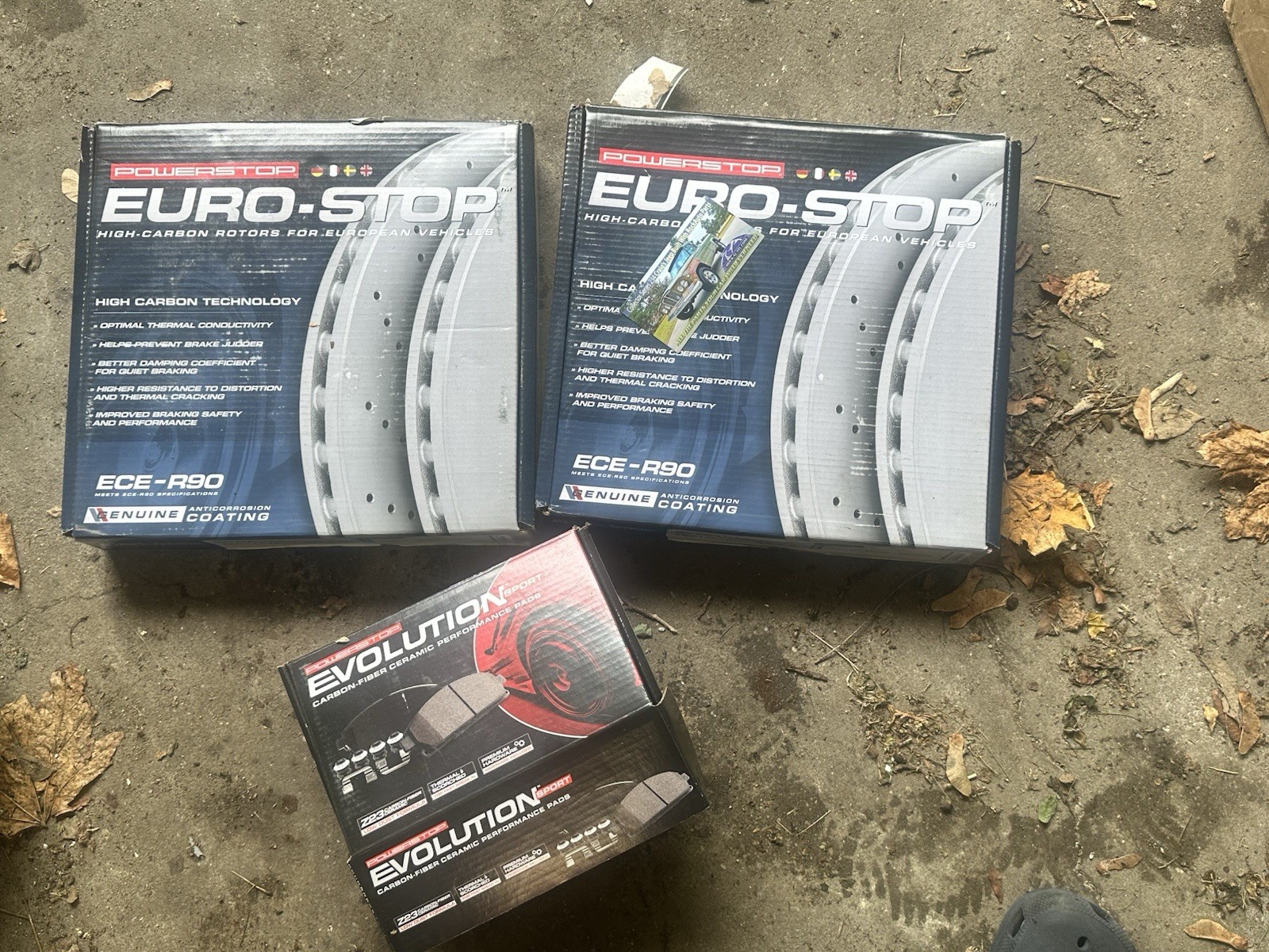 PowerStop Z23 Daily Driver Carbon-Fiber Ceramic Brake Pad and Drilled & Slotted