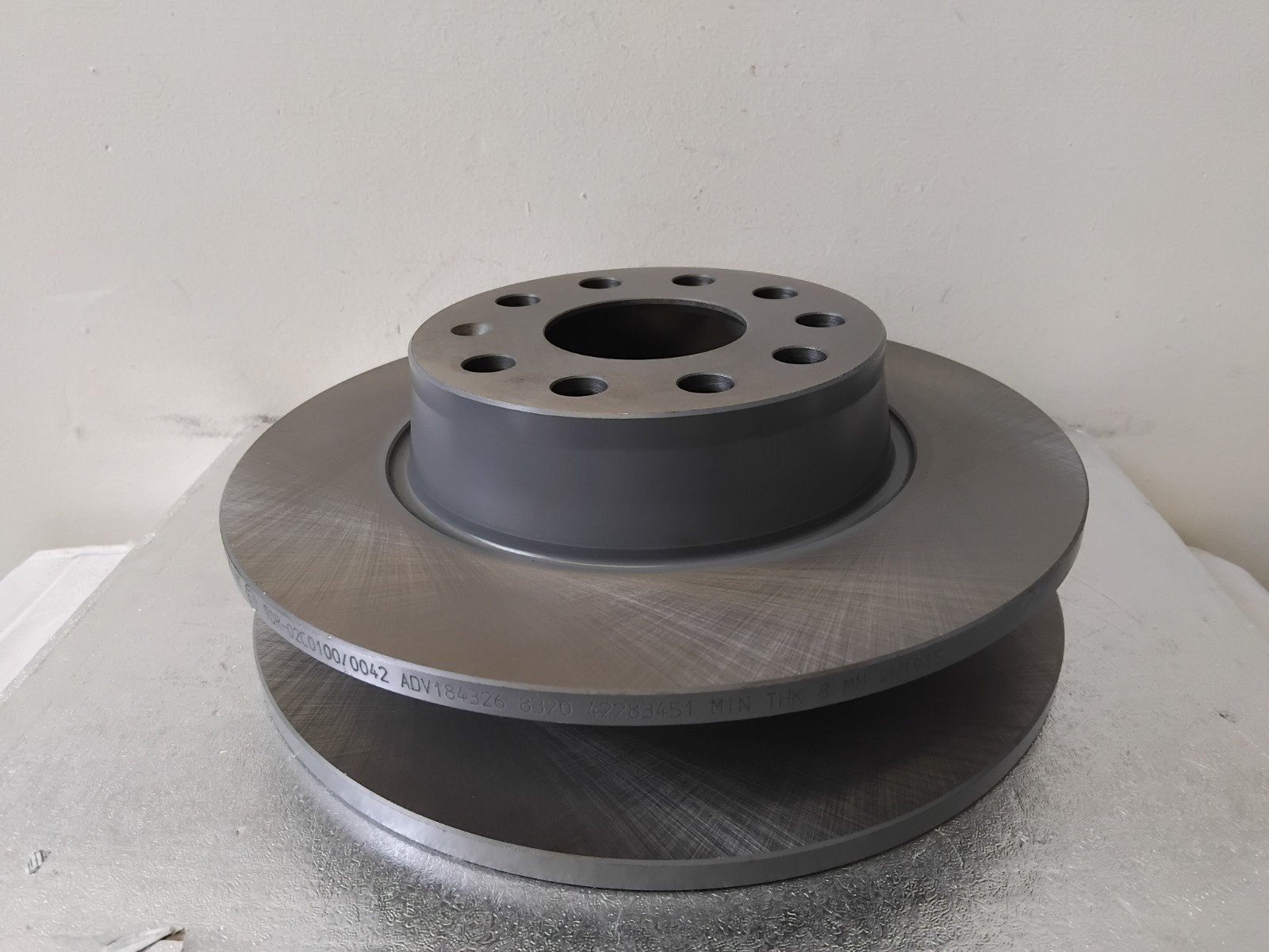 2x Brake Discs Pair Solid fits SKODA KAROQ NU7 Rear 2017 on 272mm Set Blue Print