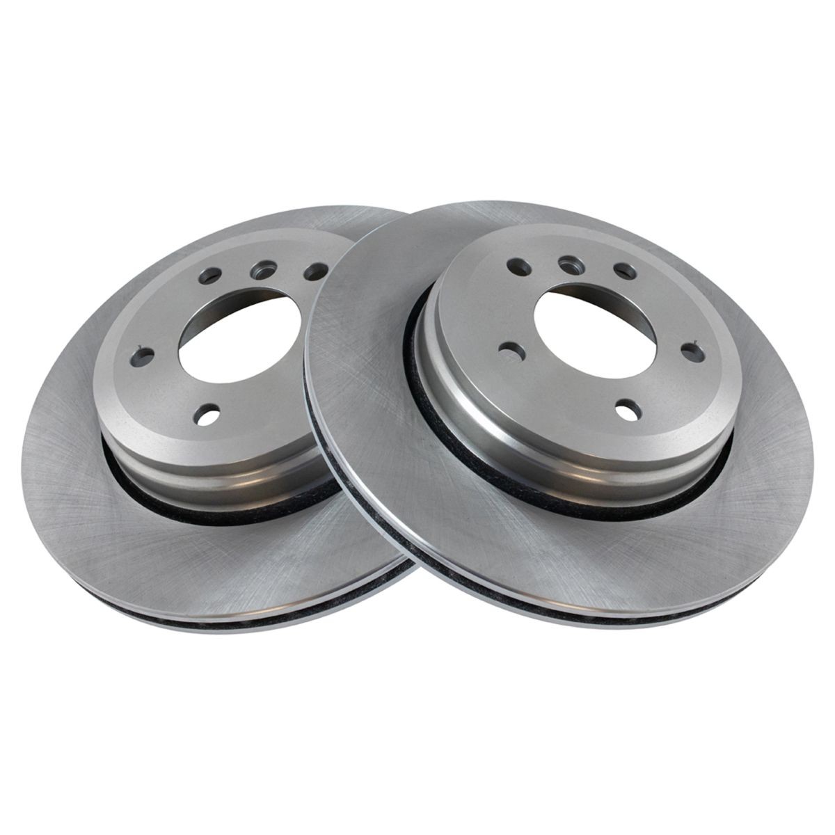 TRQ Rear Premium Posi Ceramic Disc Brake Pads & Rotor Kit for BMW 525i 528i 530i