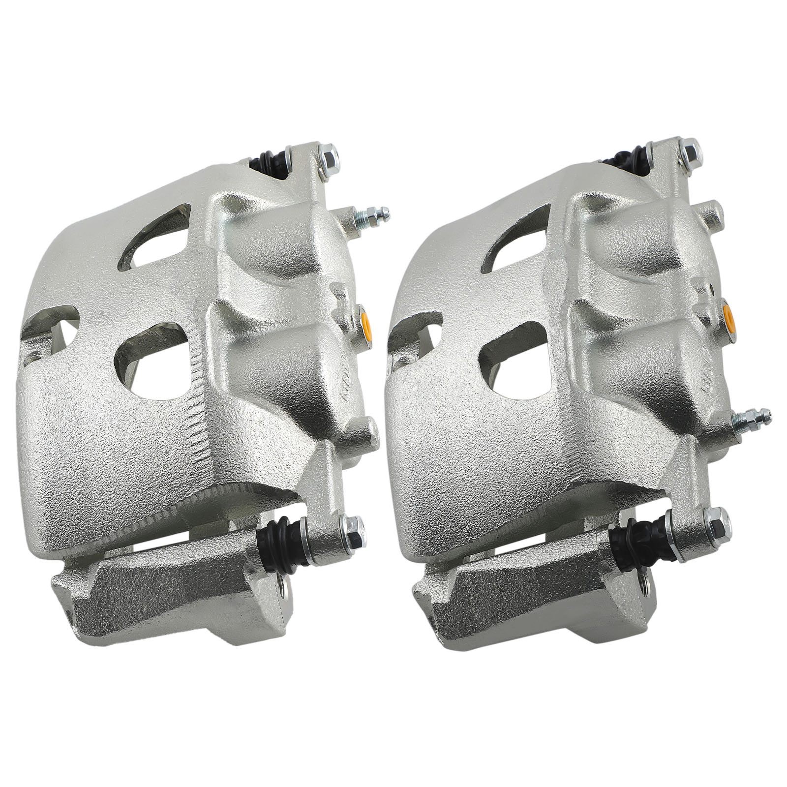 2pcs Front Brake Calipers w/ Bracket Kit for F-150 2.7L/3.5L/3.7L FL3Z-2B121B