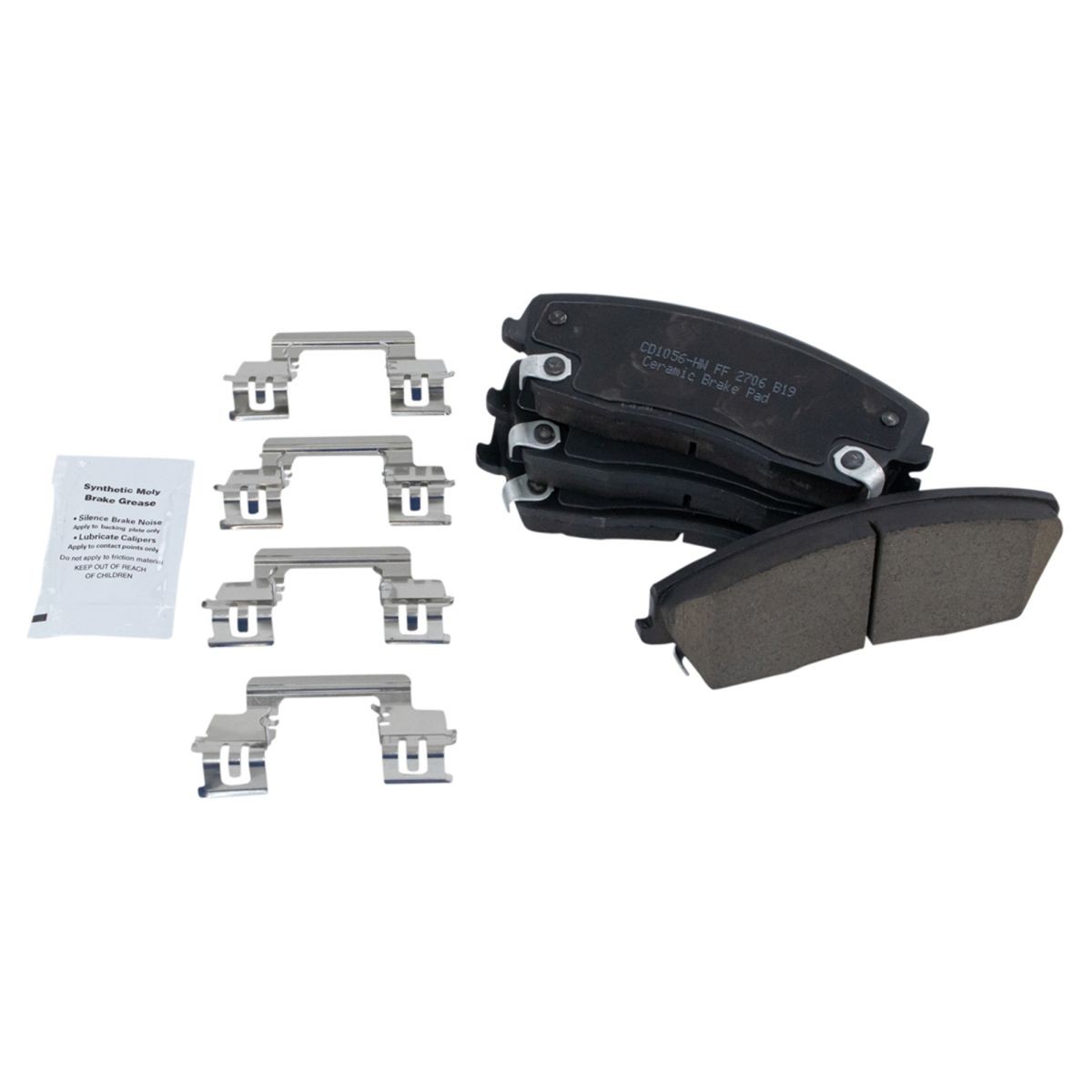 TRQ Ceramic Brake Pads & Performance Rotors For Charger 300