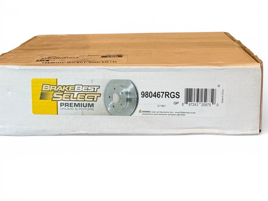 BrakeBest Select Premium Brake Rotor 980467RGS New In Box Automotive Disc Rotor