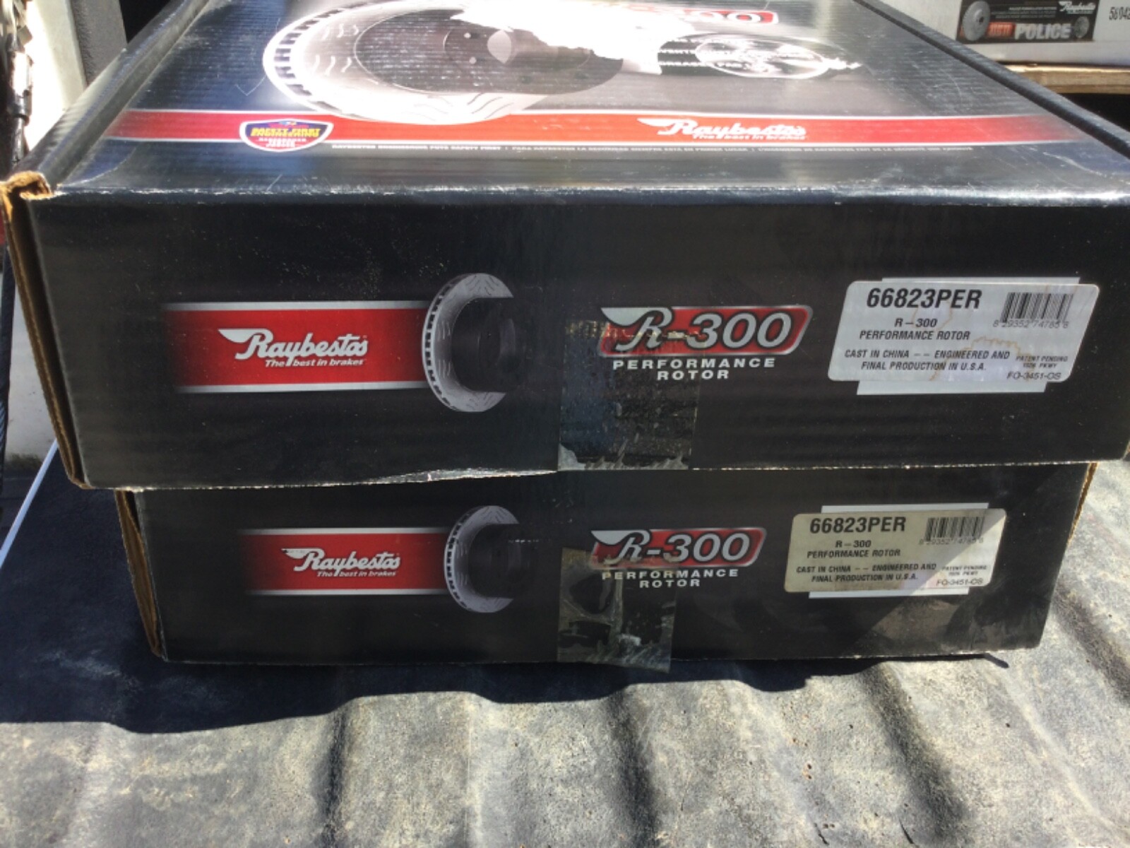 Raybestos 66823PER PER54074 Advanced Technology R-300 Perfomance Rotor, Rear