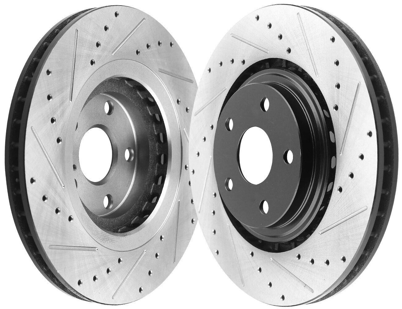Front Rear Rotors & Ceramic Pads for Compass Jeep Dodge Patriot Avenger Caliber