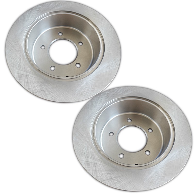 Rear Disc Brake Rotors For 2011-2014 Chrysler 200 / 2007-17 Jeep Patriot Compass