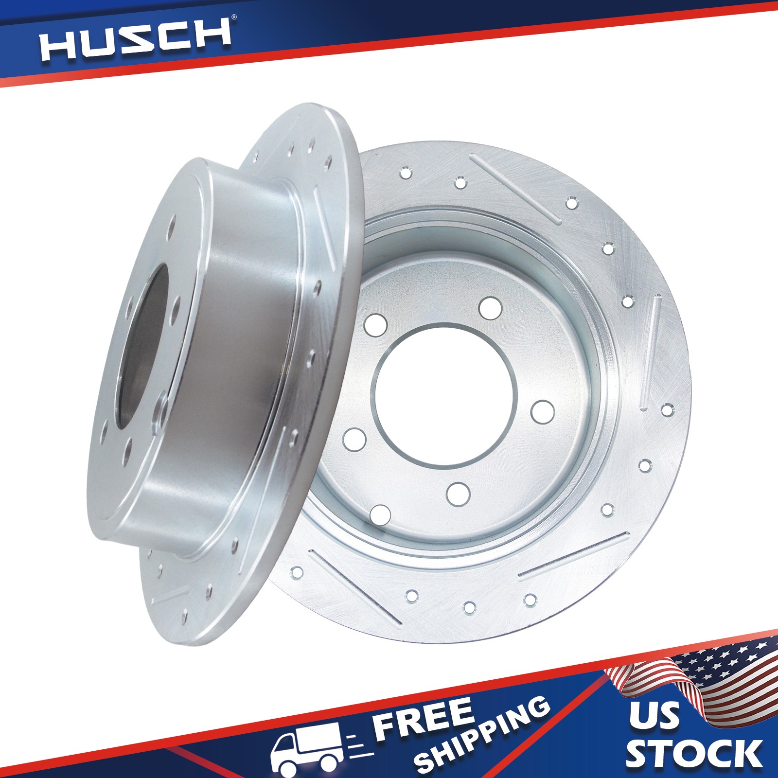 10.31 inch Rear Drilled Rotor for CHRYSLER DODGE JEEP MITSUBISHI