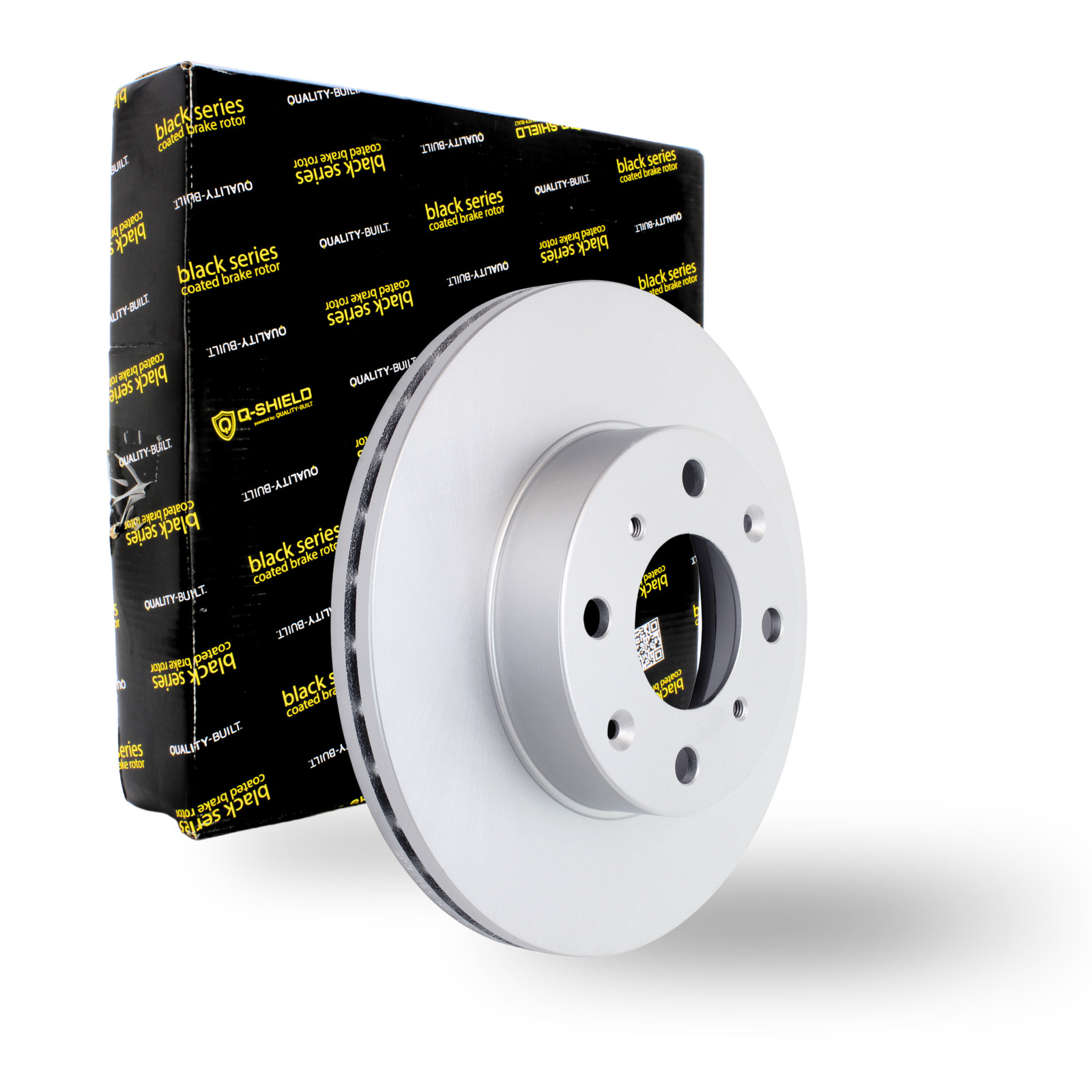 QUALITY-BUILT Black Series Coated Front Brake Rotor BR55126G