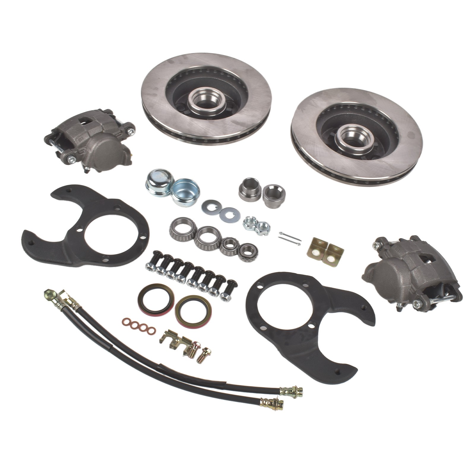 Disc Brake Kit 5 on 4-1/2 Metric Caliper for Ford 1937-1948 Spindle