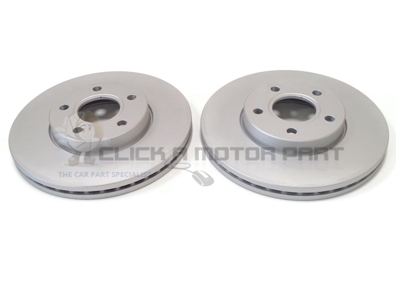 FORD FOCUS MK2 CC 1.6 2005-2011 FRONT 2 BRAKE DISCS SET NEW (278mm)