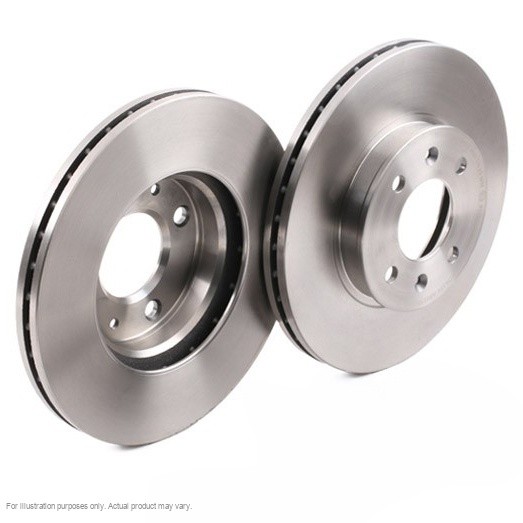 2X APEC Front Brake Discs for HYUNDAI ACCENT III 2005-10 256mm Vented SDK6286