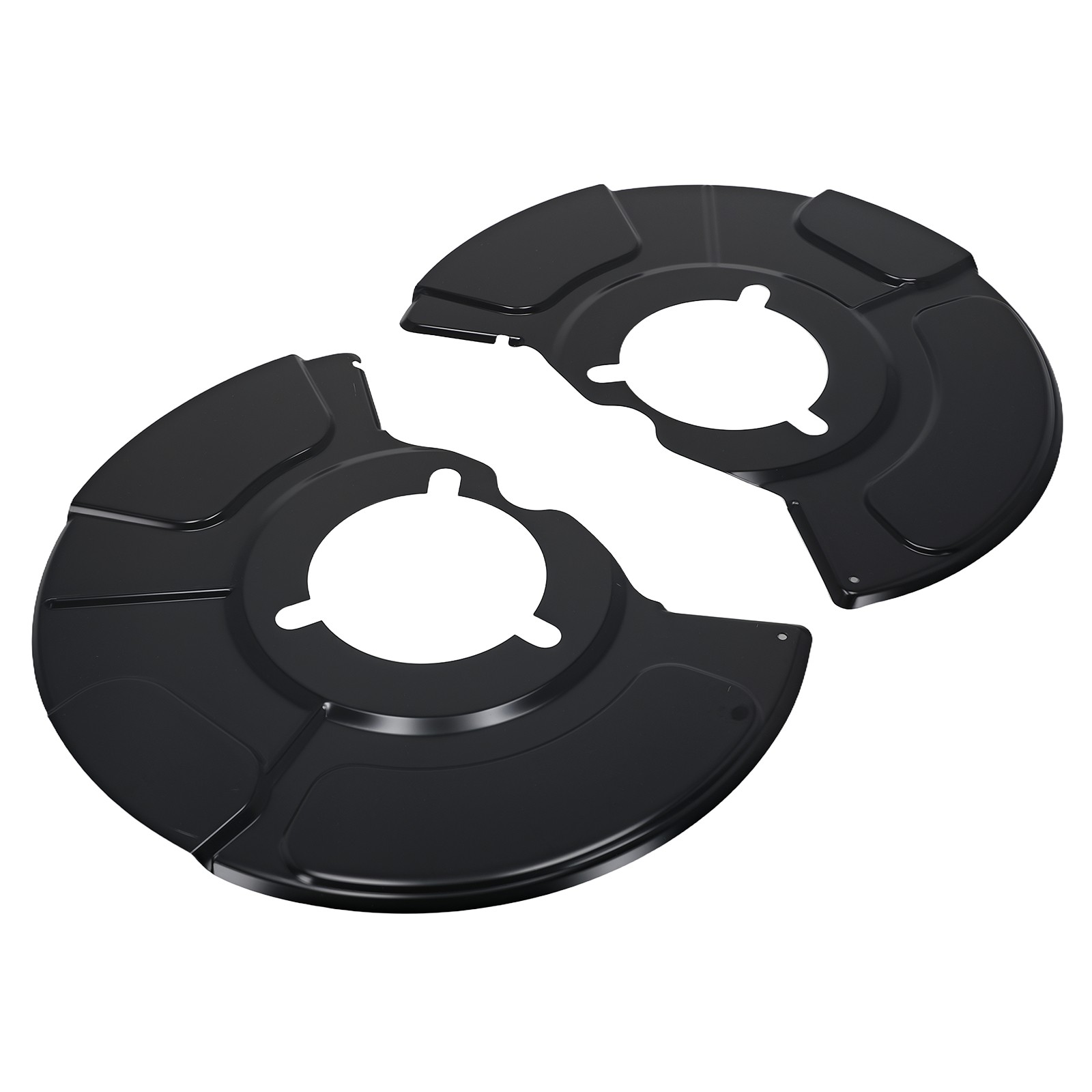Pair Front LH & RH Brake Dust Shields For Jeep Grand Cherokee 2011-2025