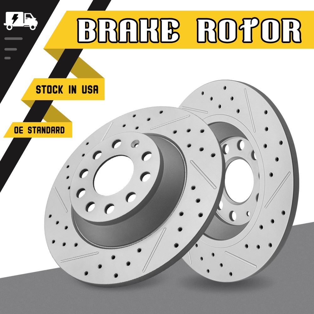 For Audi A6 Quattro With 302mm Diameter Rotor 302mm Rear Disc Brake Rotors
