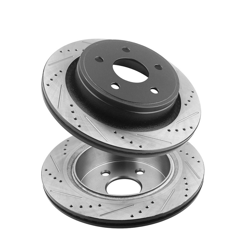 12.17 inch Rear Disc Brake Rotors Pads for Toyota Highlander Sienna RX350 RX450h