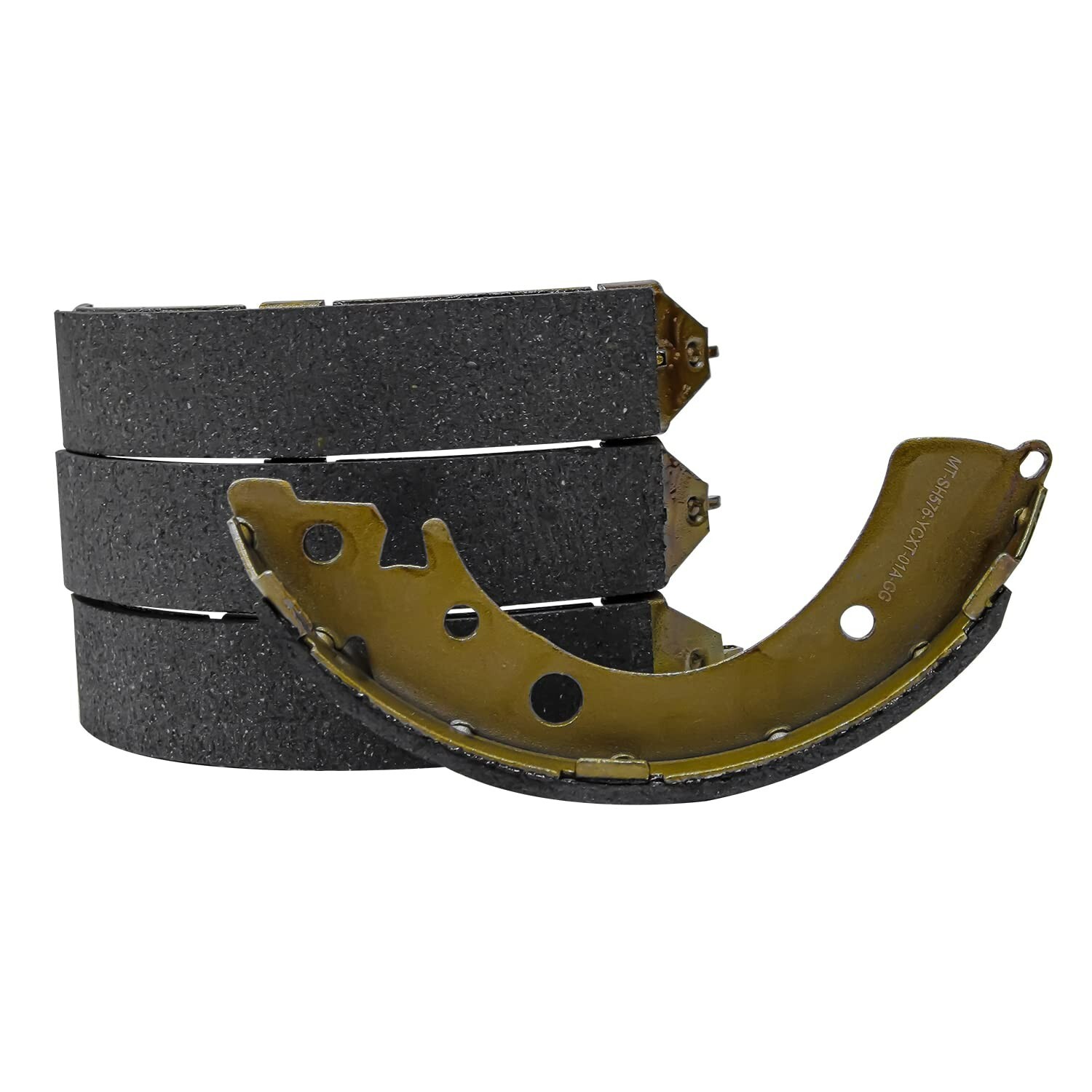 REAR Solid Brake Drums + Ceramic Shoes for Honda Civic Accord
