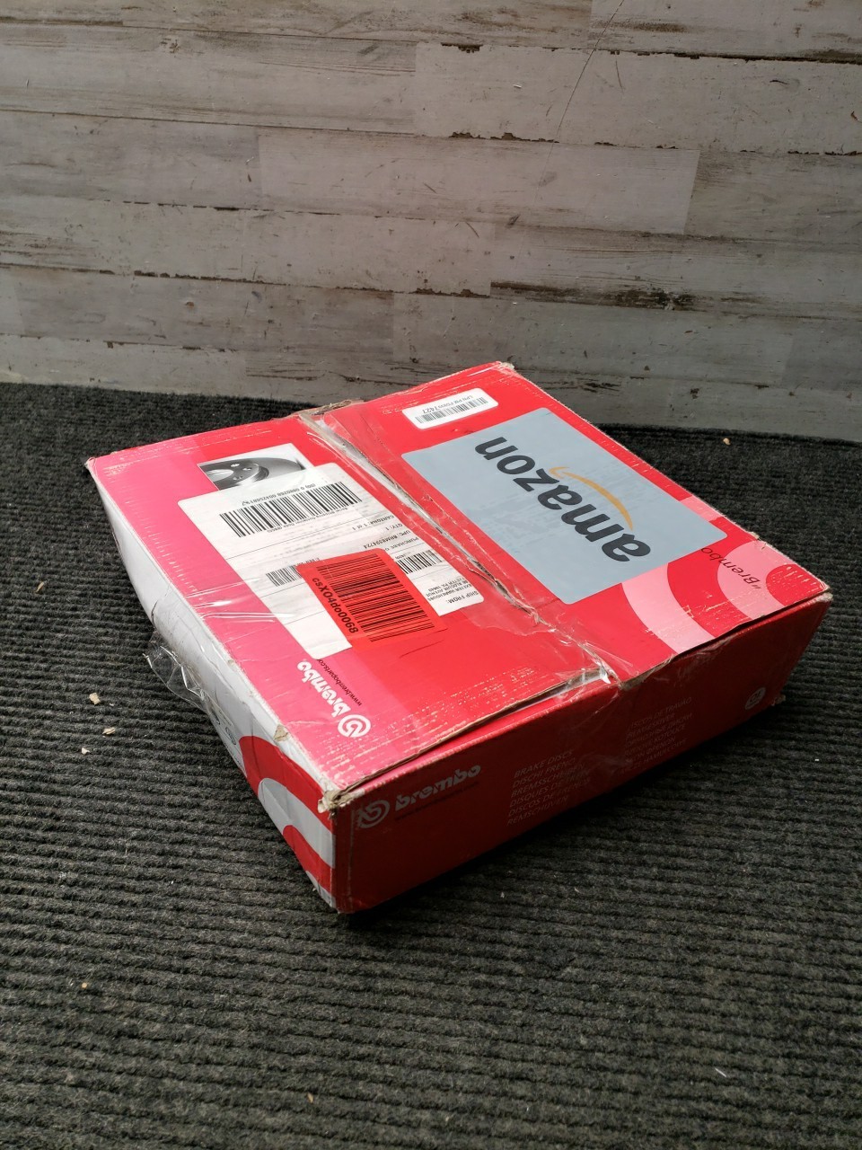 Brembo 08.3947.24 Standard Solid Rear Brake Rotor for BMW 34216755407