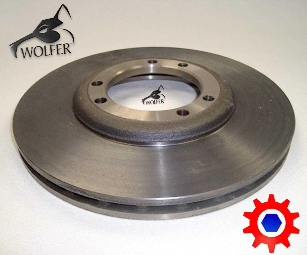 Brake Rotor 10″ Vented; Hummer M998; 12338387 5582636 5573180-D 2530011856712