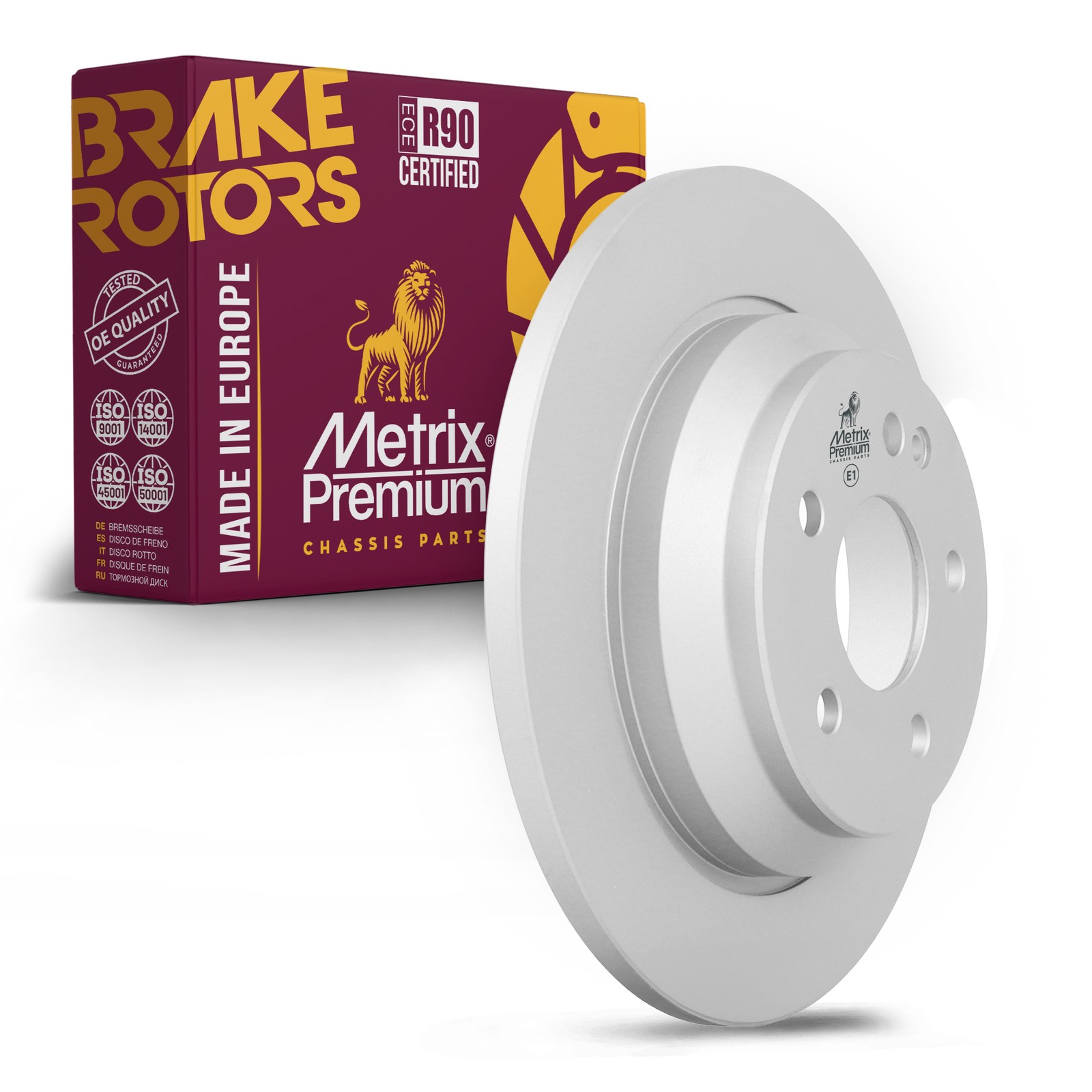 Rear Disc Brake Rotor for 2016-2023 Mercedes-Benz Metris 447423001207 11.81 in