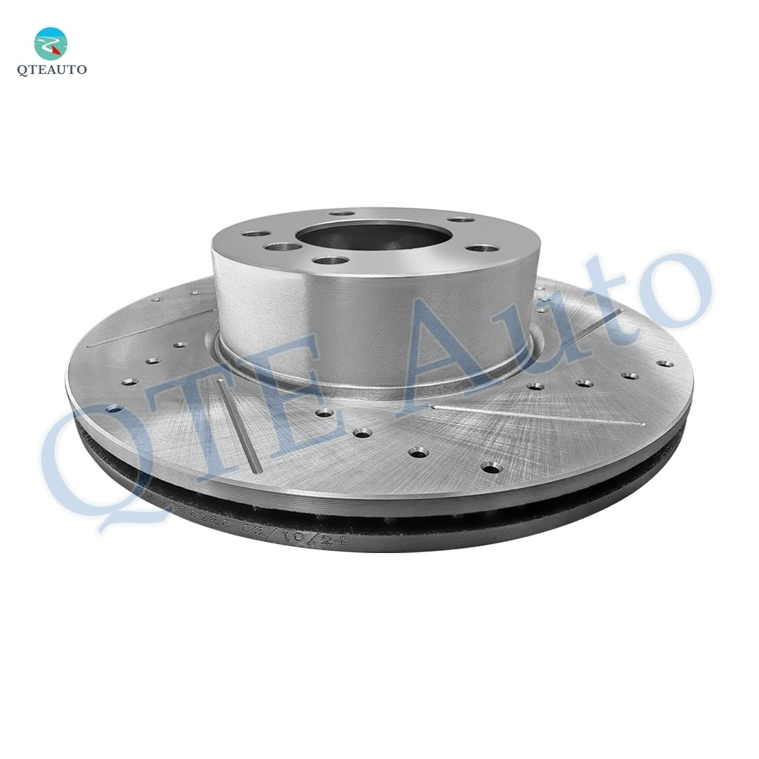 Front Drilled Slotted Brake Disc Rotors 312mm For 2017-2019 BMW 430I Gran Coupe