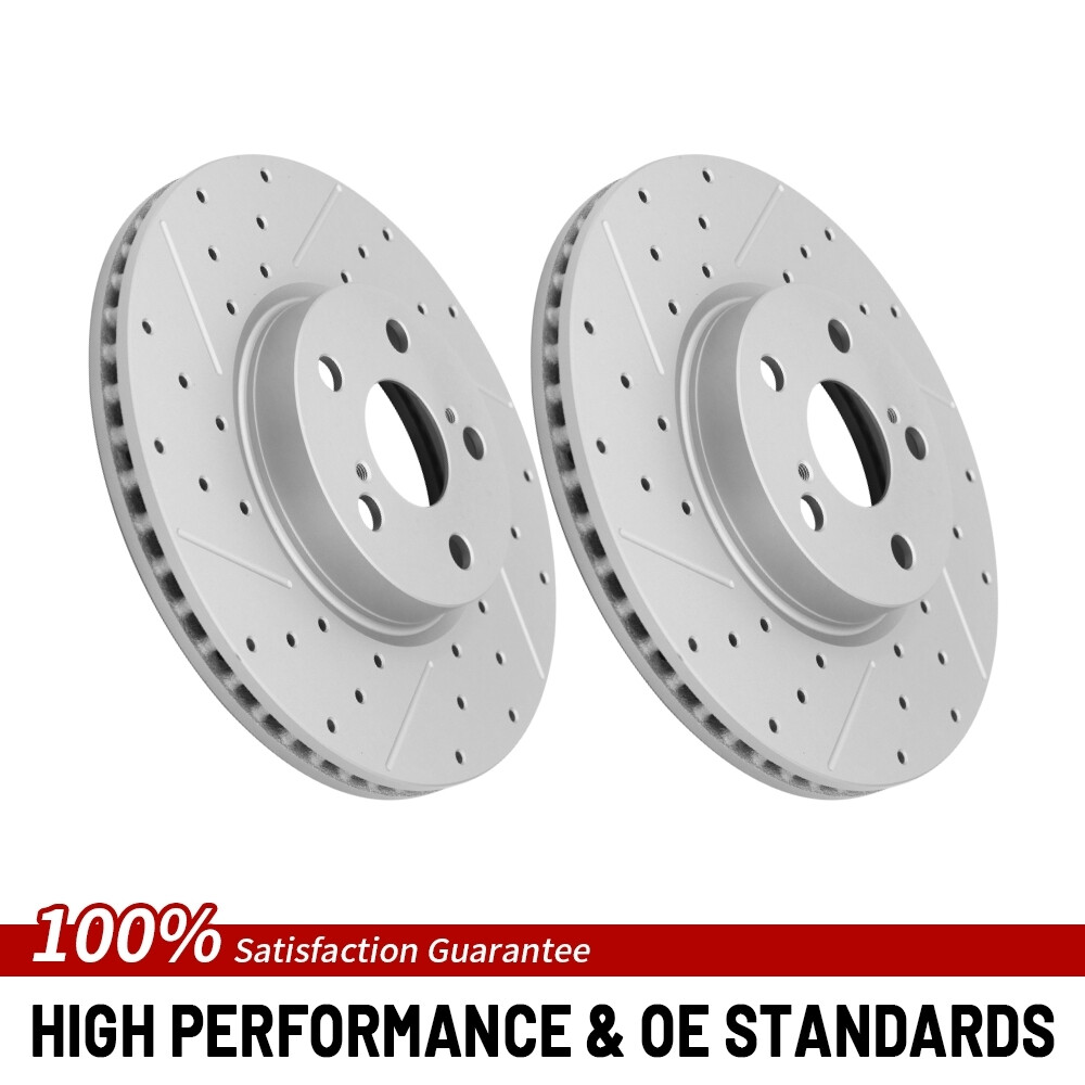 275mm Front Brake Rotors Set For Toyota Corolla Matrix Pontiac Vibe Scion Xd